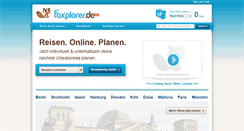 Desktop Screenshot of foxplorer.de